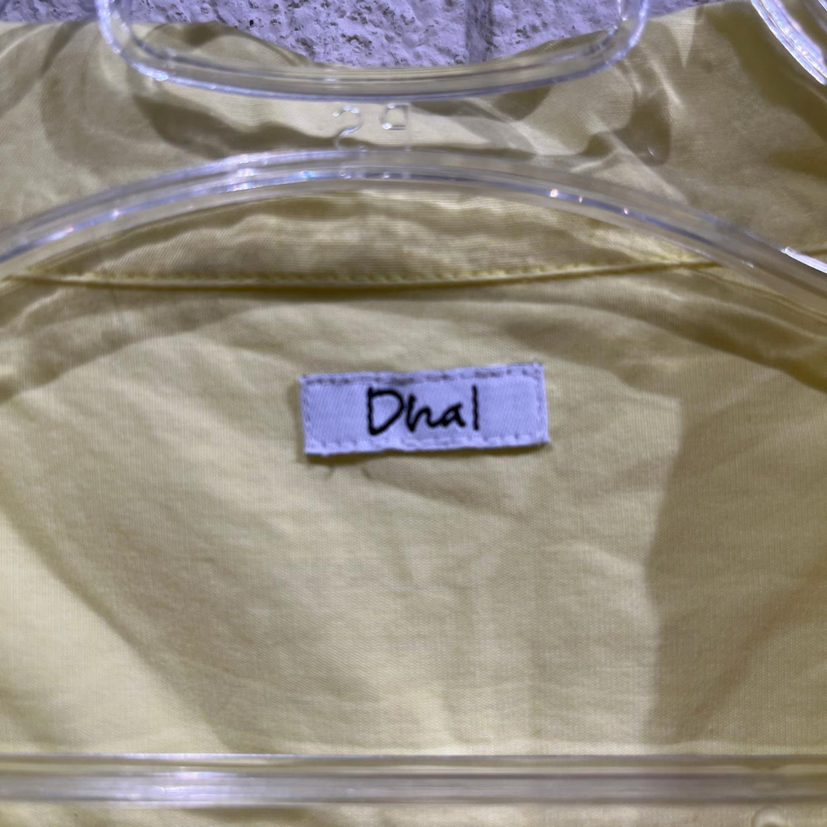 長袖シャツ Dhal オープンカラーシャツ