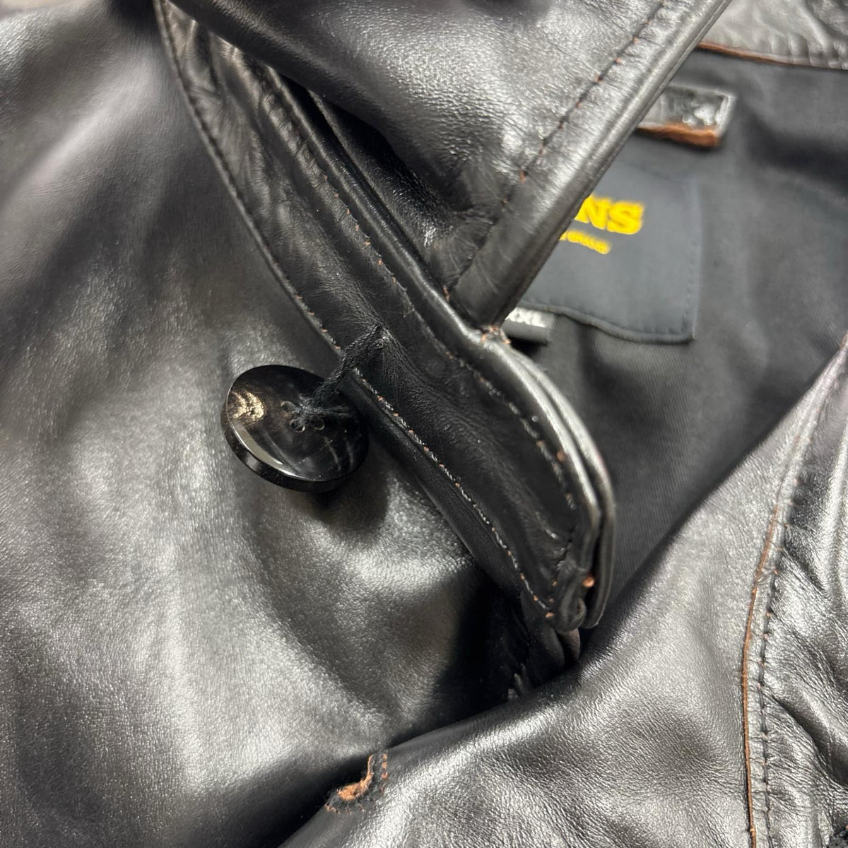 レザージャケット SIMONS GENUINE LEATHER BRAND ブラック