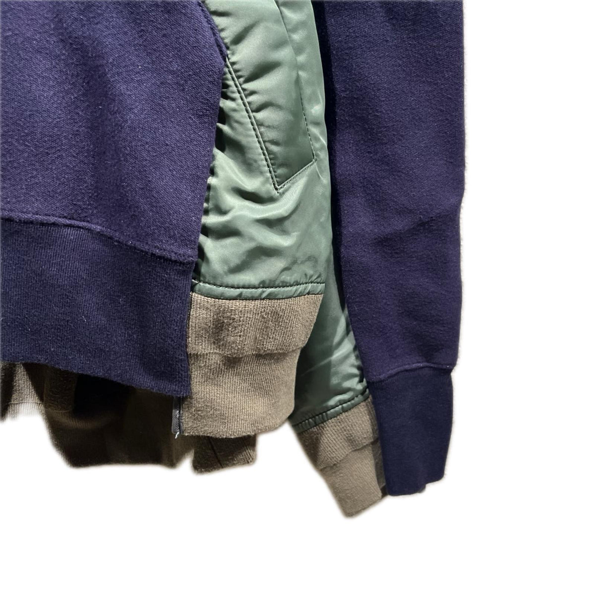 スウェット 21AW NYLON TWILL MIX PULLOVER