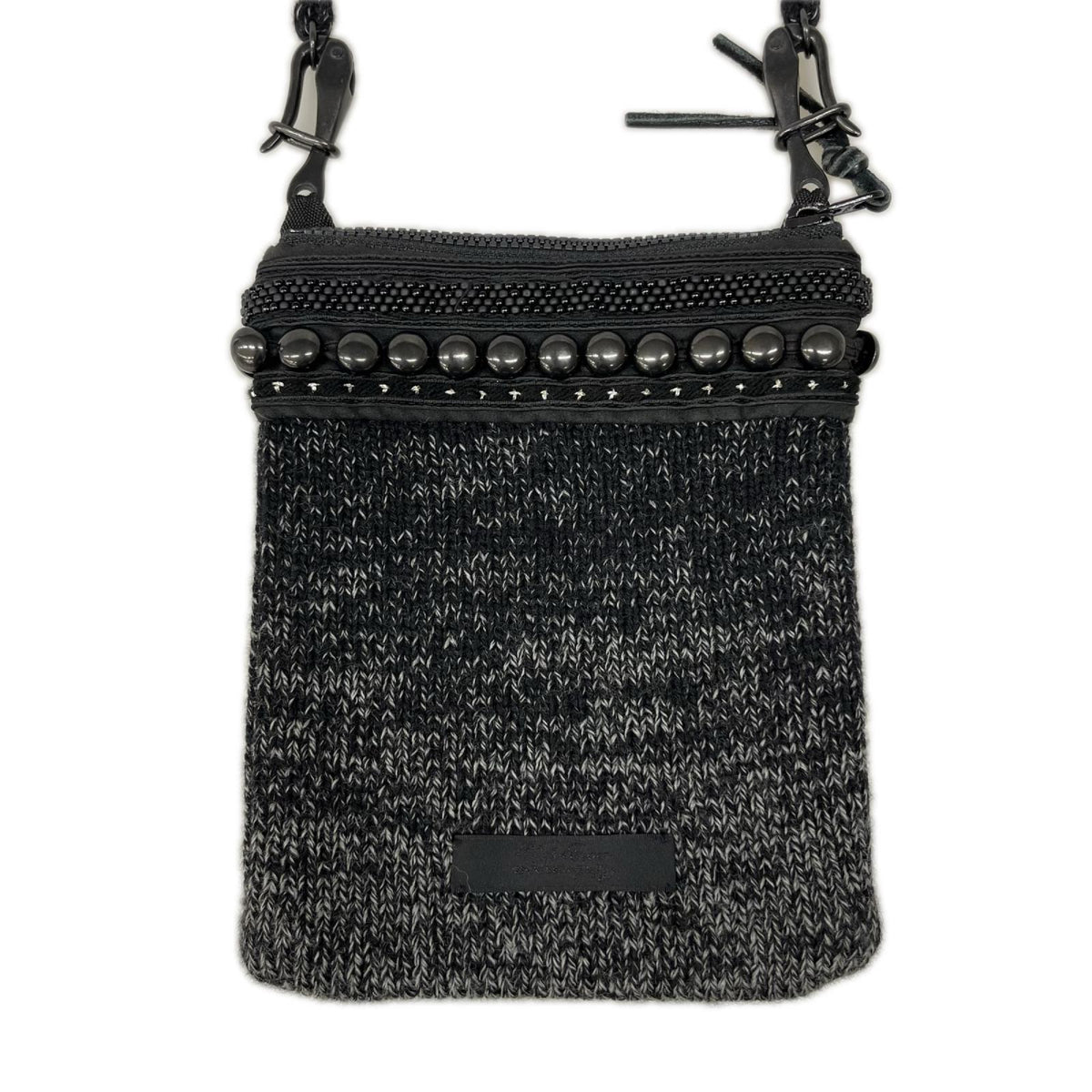 ショルダーバッグ 09AW　EARMUFF MANIAC期　スタッズポーチ ブラック