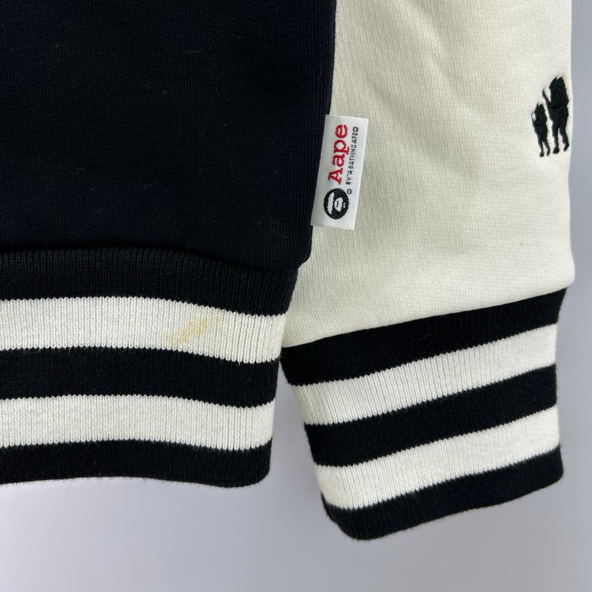 ジャケット スタジャン BLK/WHT M M ブラック