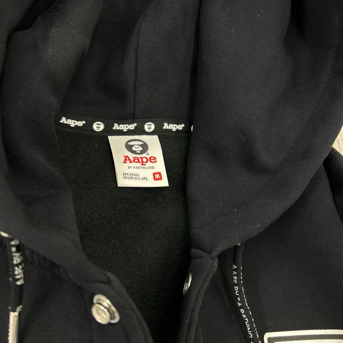 ジャケット スタジャン BLK/WHT M M ブラック