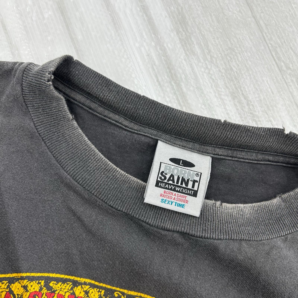 長袖Ｔシャツ BORN X RAISED BR LS TEE (L) L グレー
