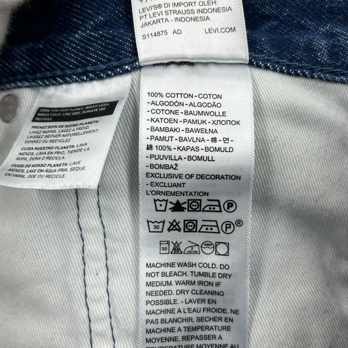 デニムパンツ Lot565 Loose Straight ﾃﾞﾆﾑ 31 ブルー