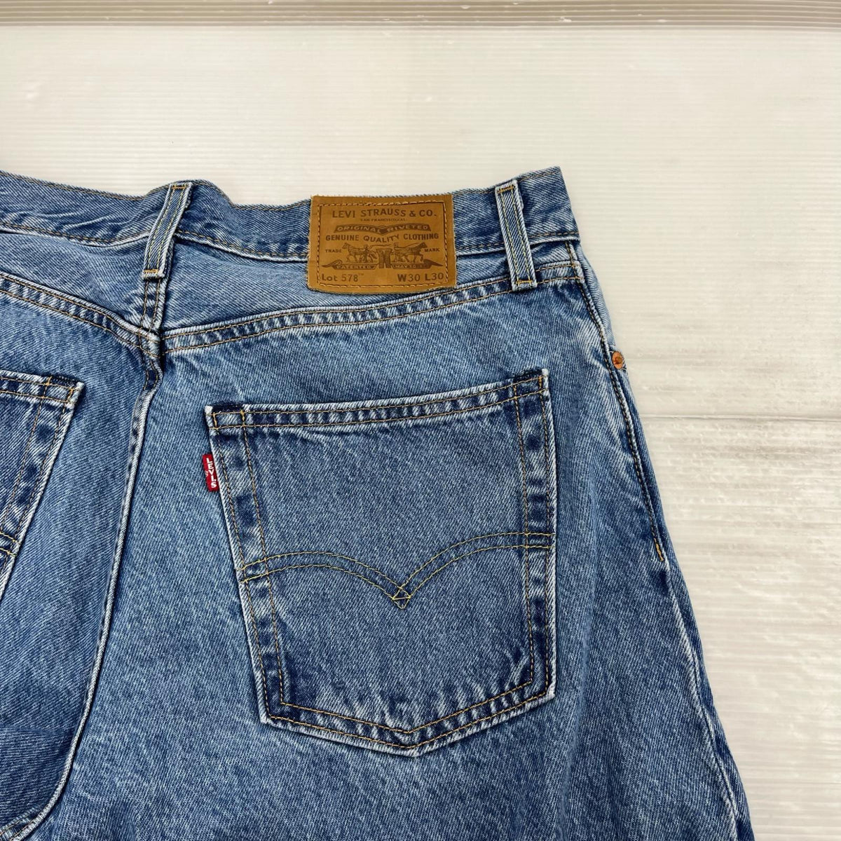 デニムパンツ Lot578 Baggy Jeans 30 ブルー