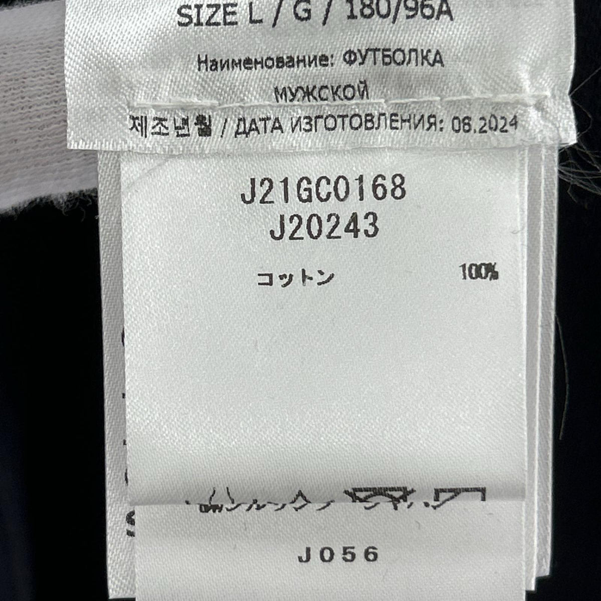 半袖Ｔシャツ ﾛｺﾞTee ﾌﾞﾗｯｸ L ブラック