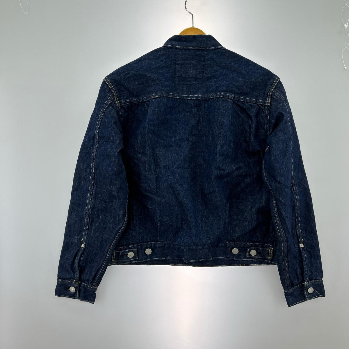 デニムジャケット FIFTYFIFDEAL 90s 2nd型 裏地ﾌﾞﾗﾝｹｯﾄ M M ブルー