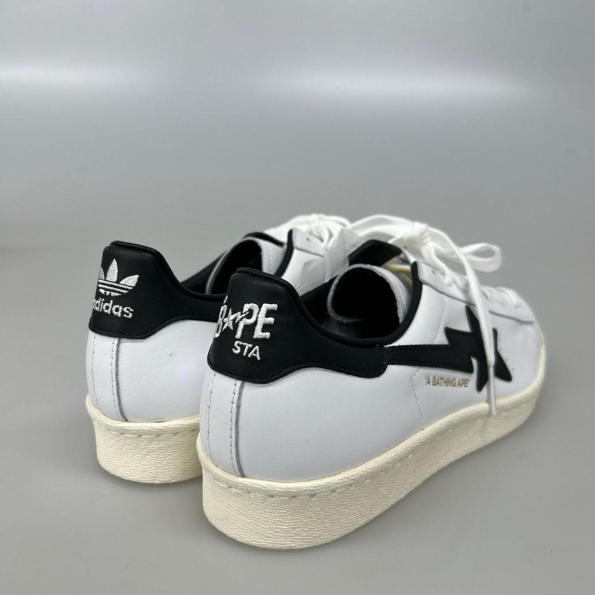 スニーカー ×adidas SUPERSTAR 80S BAPE 26.5cm (US8 1/2 UK8 EU43)
