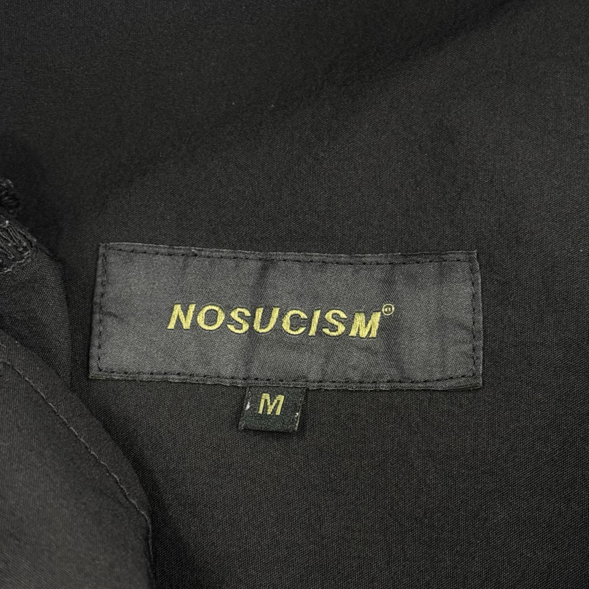 パンツ nosucism ｶｰｺﾞ 黒 ブラック