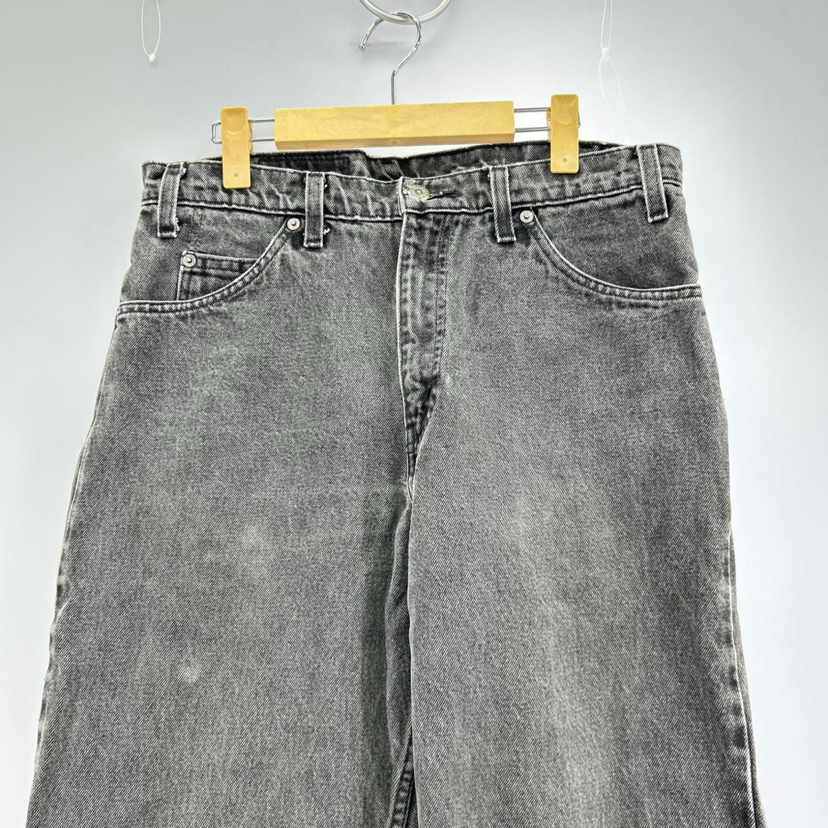 デニムパンツ Levi's ﾌﾞﾗｯｸﾃﾞﾆﾑ 550 (W33L22) 33 ブラック