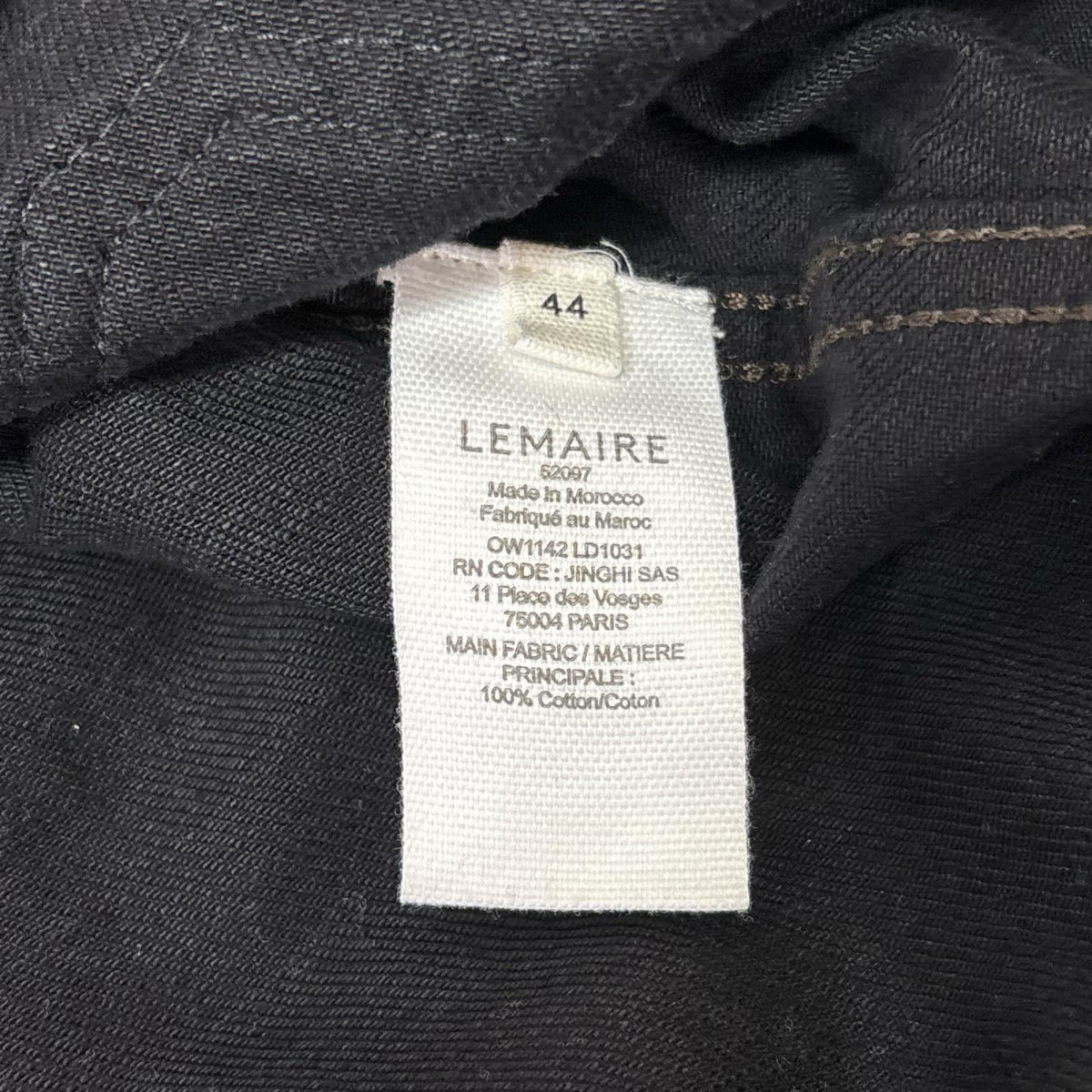 デニムジャケット 25SS TRUCKER JACKET 黒 (44) 44 ブラック