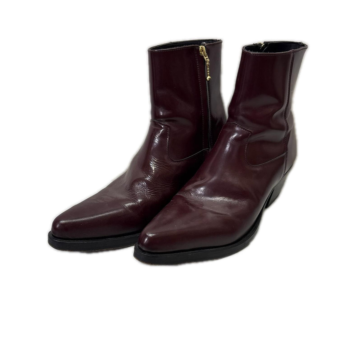 ブーツ ERNEST W.BAKER Western Boots 茶 （42） 26cm (US8 UK7 1/2 EU42) ワインレッド