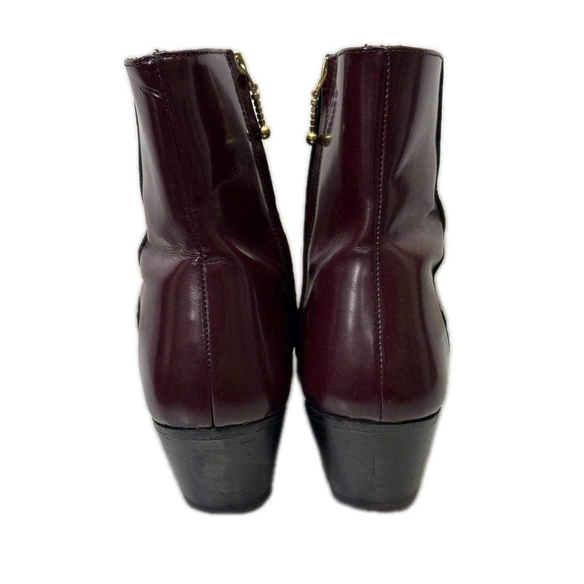 ブーツ ERNEST W.BAKER Western Boots 茶 （42） 26cm (US8 UK7 1/2 EU42) ワインレッド