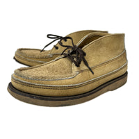 シューズ RUCCELL MOCCASIN ｽﾎﾟｰﾃｨﾝｸﾞｸﾚｰﾁｬｯｶ ｽｴｰﾄﾞ ブラウン