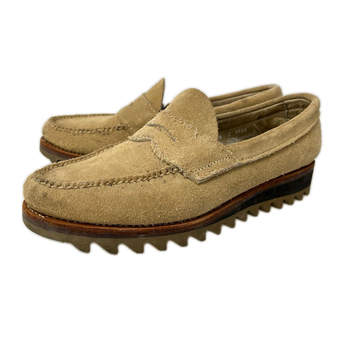 シューズ RUCCELL MOCCASIN ﾛｰﾌｧｰ ｽｴｰﾄﾞ 3966