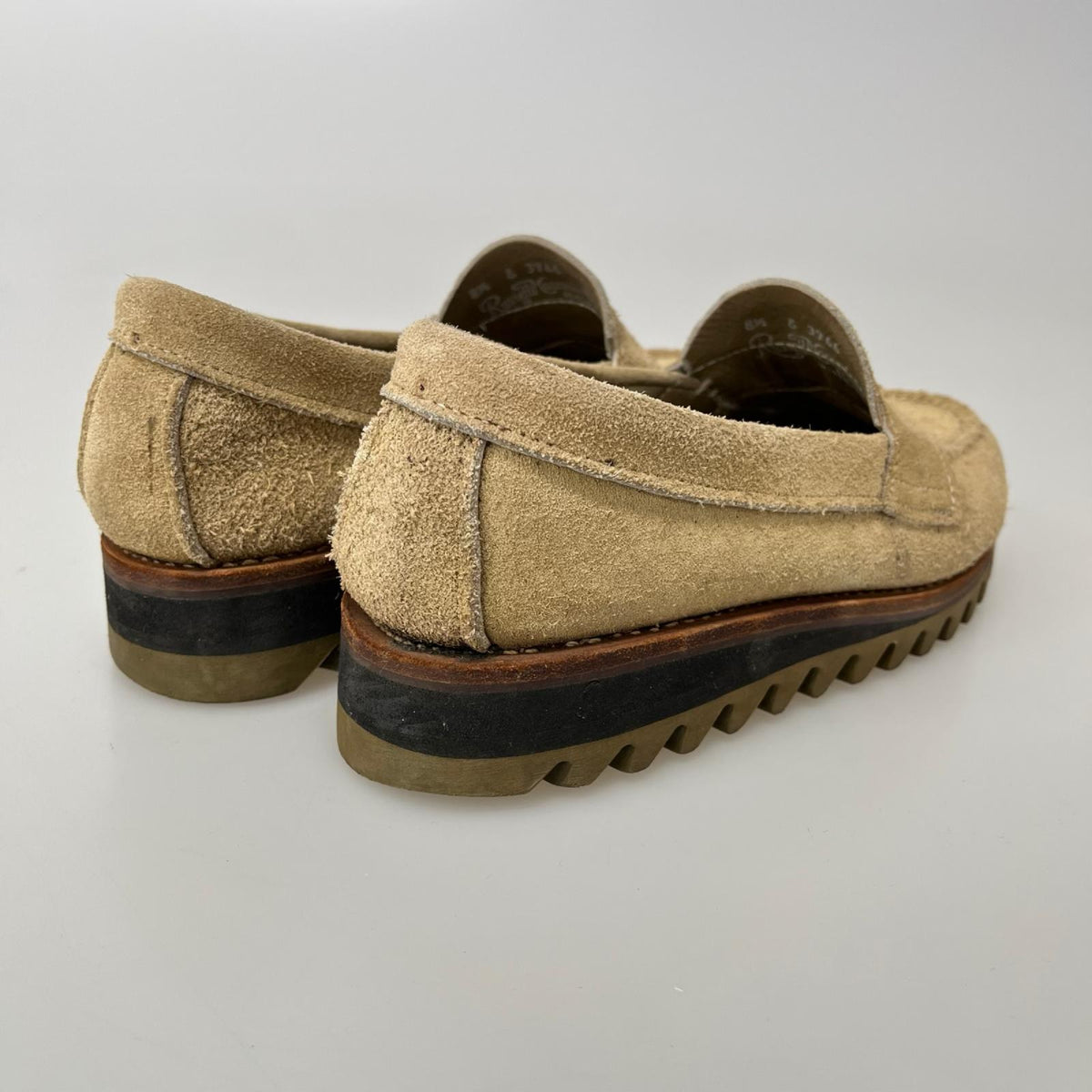 シューズ RUCCELL MOCCASIN ﾛｰﾌｧｰ ｽｴｰﾄﾞ 3966