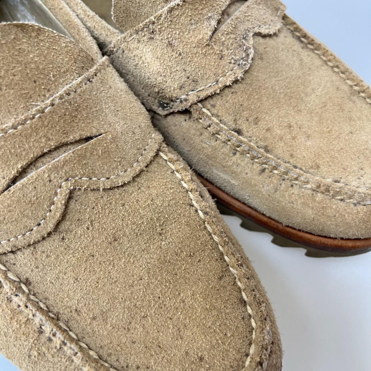 シューズ RUCCELL MOCCASIN ﾛｰﾌｧｰ ｽｴｰﾄﾞ 3966