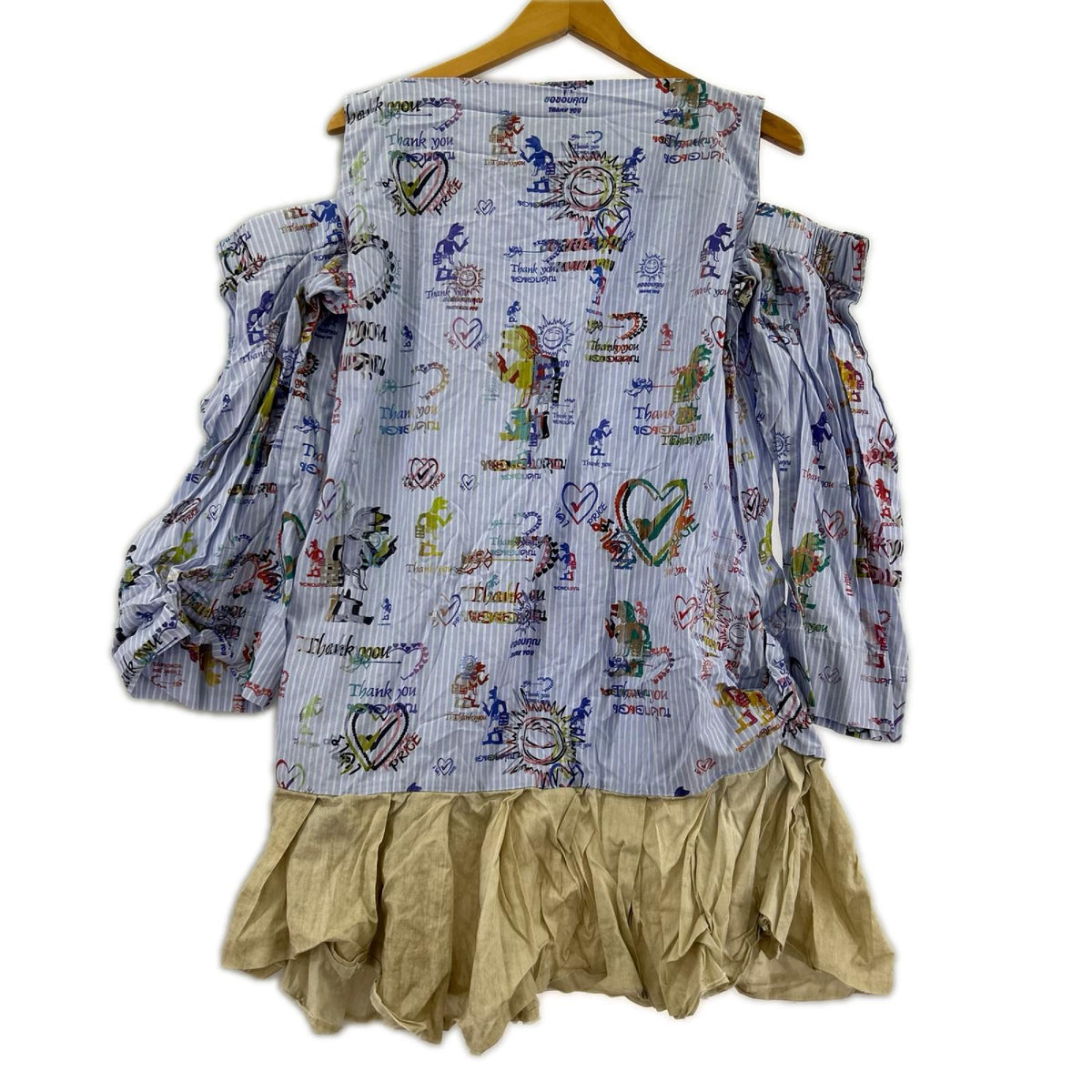 ワンピース Vivienne Westwood ANGLOMANIA ﾃﾞｻﾞｲﾝｼｬﾂﾜﾝﾋﾟｰｽ 1 ﾏﾙﾁ 1 マルチカラー