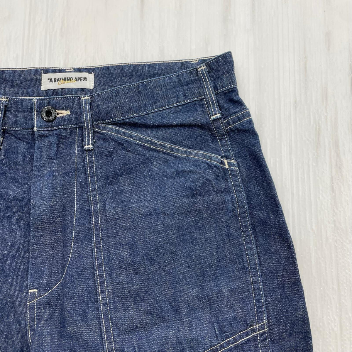 ショートパンツ ﾃﾞﾆﾑｼｮｰﾂ S 青 S ブルー