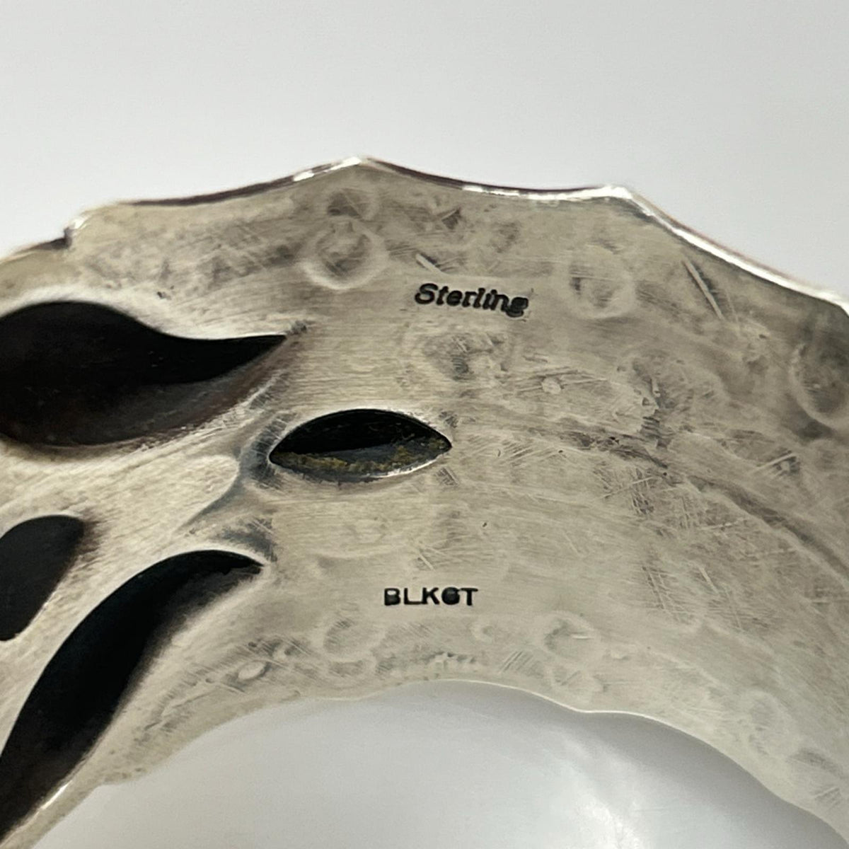 ブレスレット ﾅﾊﾞﾎ BLKGT ﾊﾞﾝｸﾞﾙ シルバー