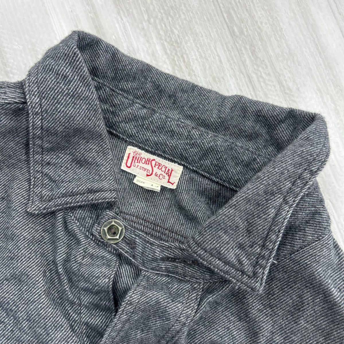 長袖シャツ ｼｬﾝﾌﾞﾚｰｼｬﾂ UNION SPECIAL（15） グレー
