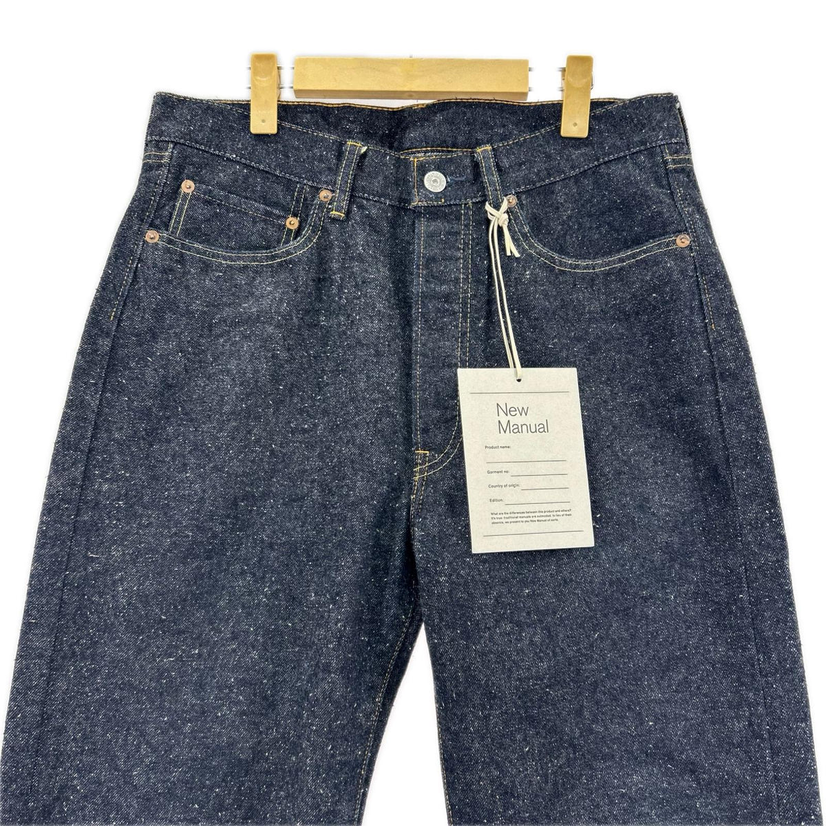 デニムパンツ New Manual LV 66 JEANS 33 ONE-WASHED PT-YY-0007 (W31) 31 ネイビー