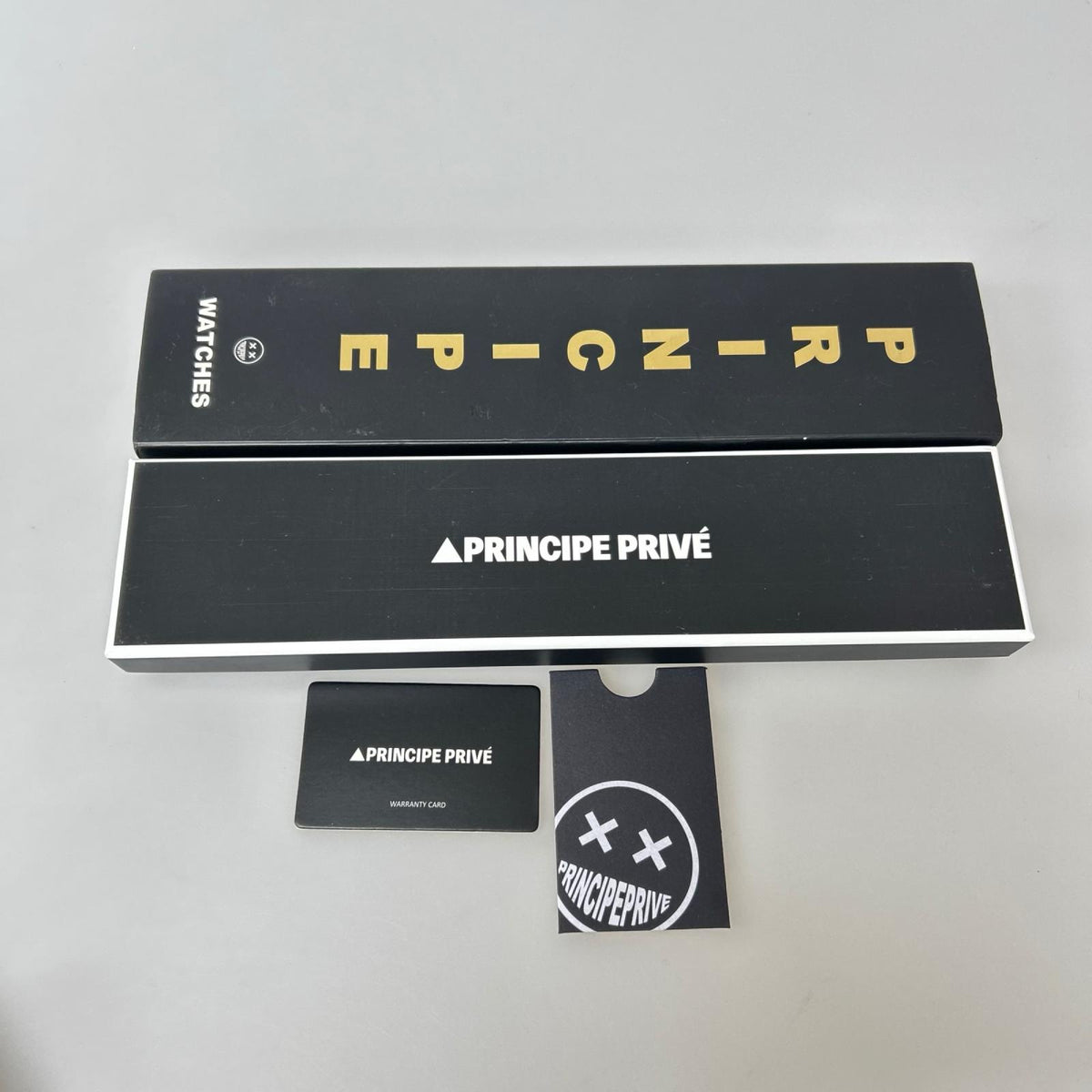 腕時計 PRINCIPE WATCH PWQG-01 黒 ブラック