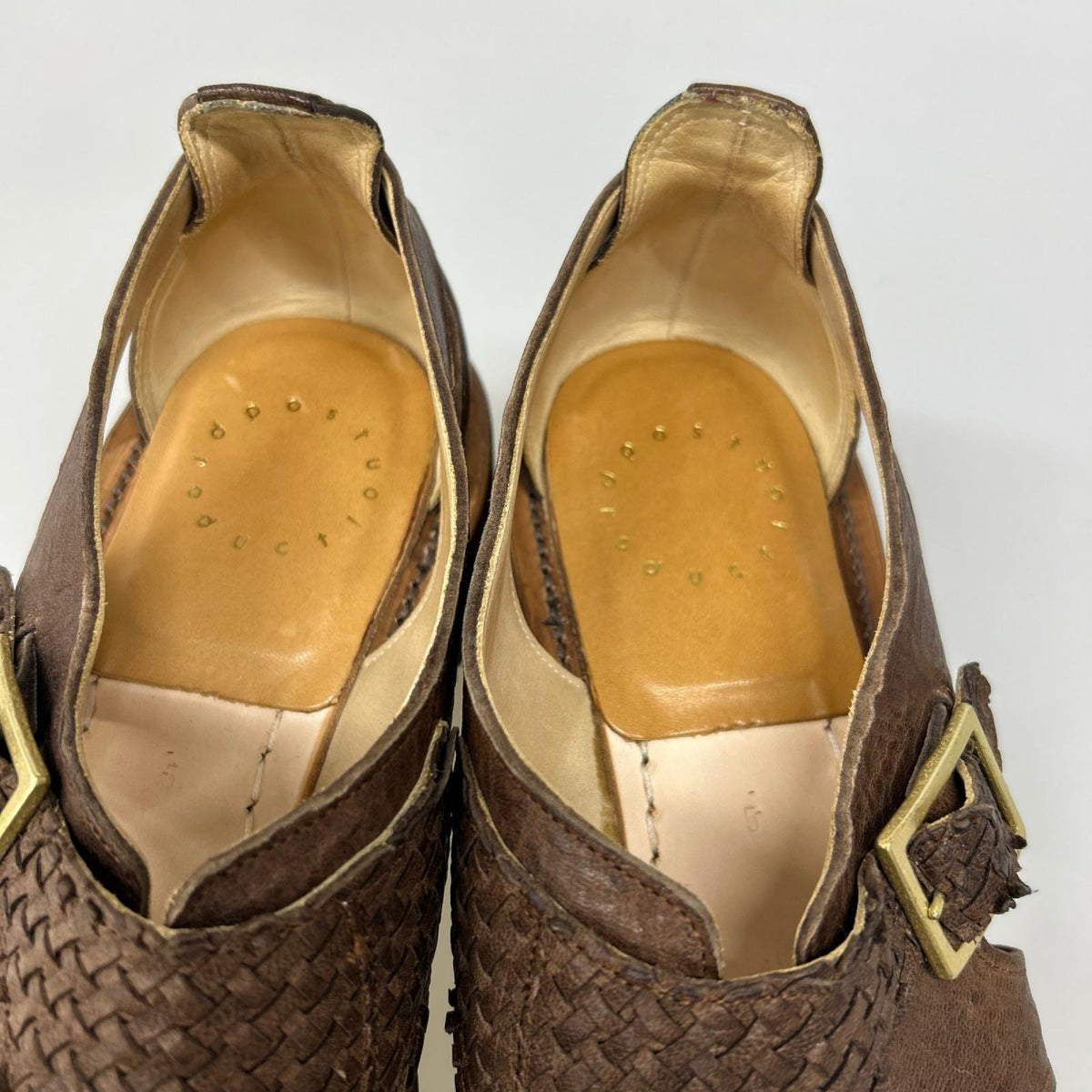 シューズ Post Production　Hunt-Sandals 別注 ブラウン