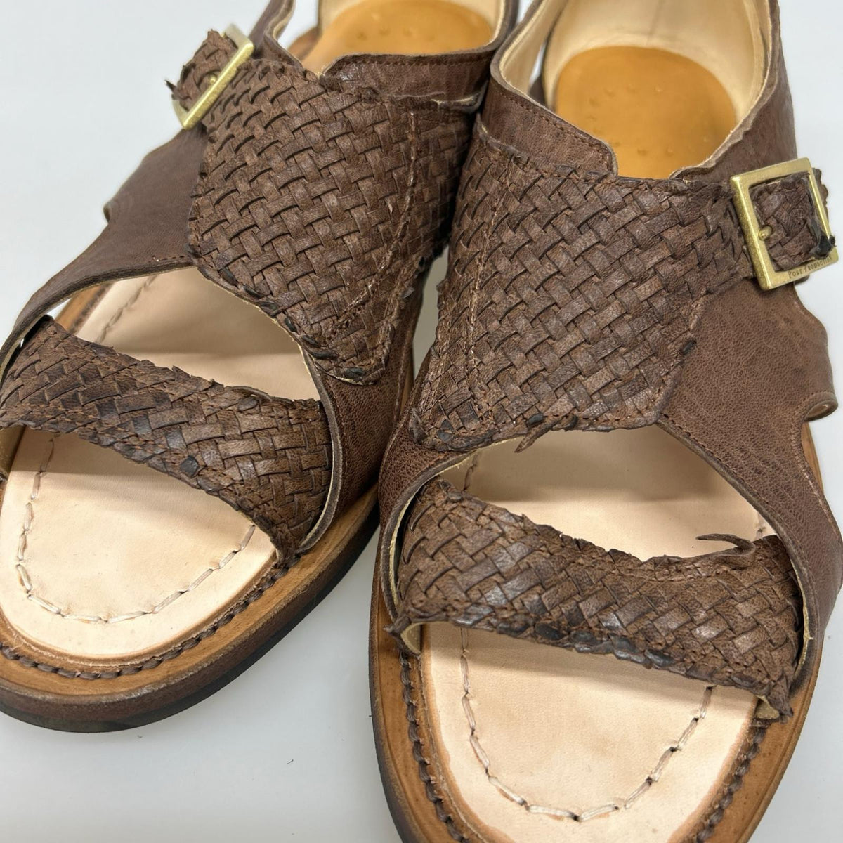シューズ Post Production　Hunt-Sandals 別注 ブラウン