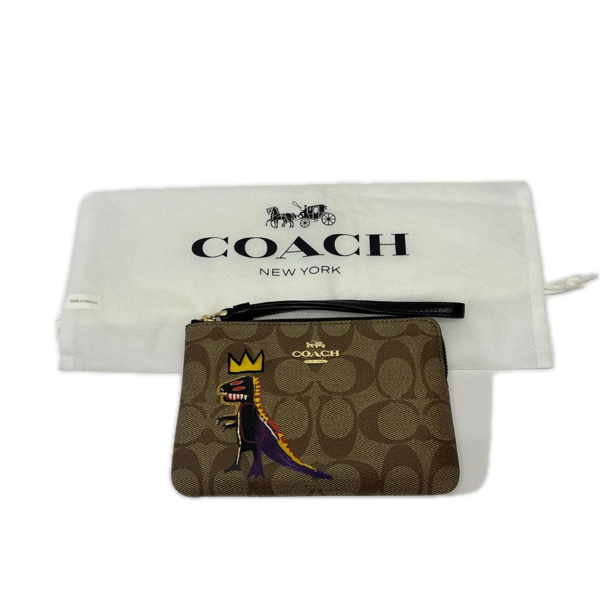 ×Jean-Michel Basquiat ｺｰﾅｰ ｼﾞｯﾌﾟ ﾘｽﾄﾚｯﾄ C5990