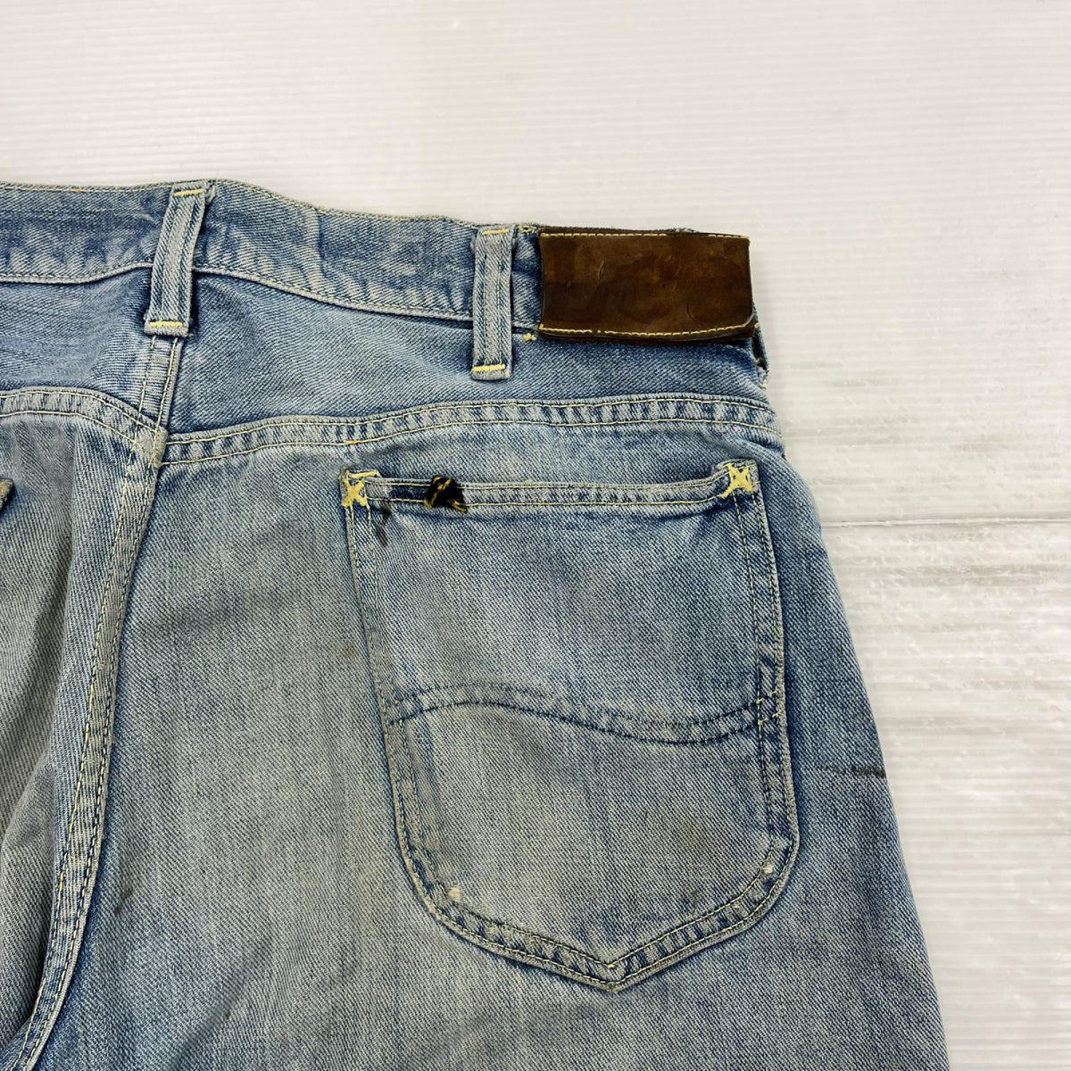 デニムパンツ Lot101Z ｻｲﾄﾞ黒ﾀｸﾞ 片耳 GRIPPER ブルー