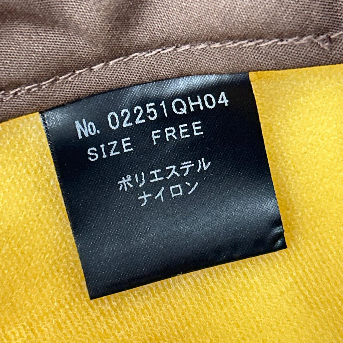 キャップ HYSTERIC GLAMOUR 25SS ridin't easy 茶