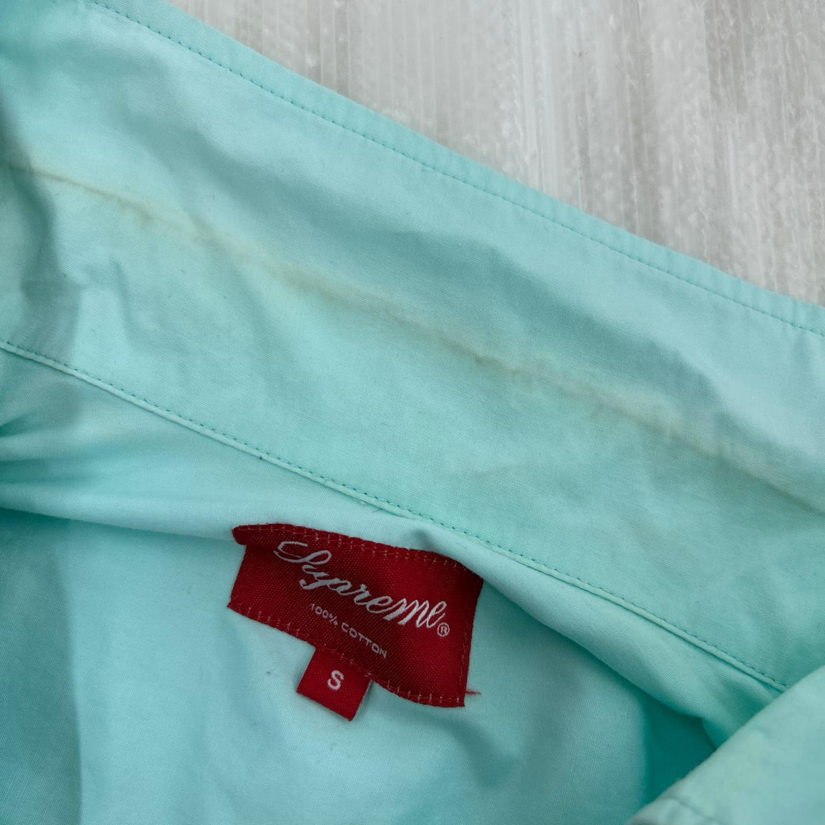 半袖シャツ Zip Front Guayabera Shirts (S) S