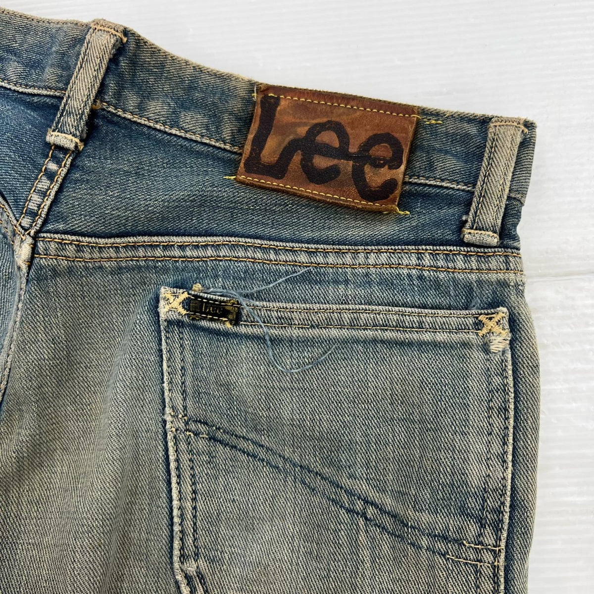 デニムパンツ 101B復刻 Lee 4101 40sモデルデニムパンツ-31 31 ブルー