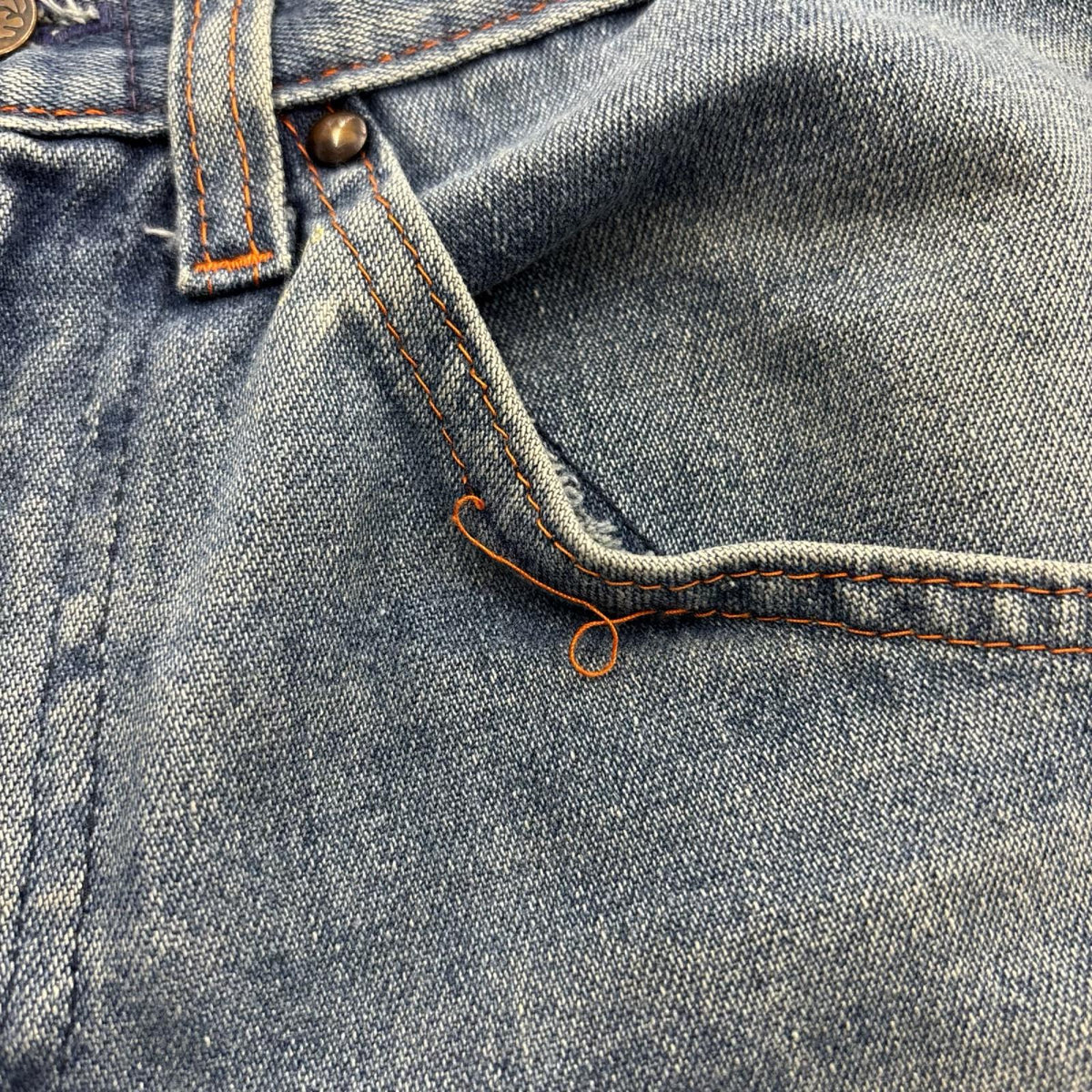 デニムパンツ 推定80ｓ jc penny ﾃﾞﾆﾑﾊﾟﾝﾂ W29 ブルー