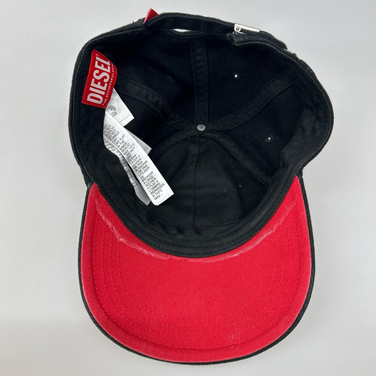 キャップ DIESEL 25SS C-ARSON BALL CAP 2 ブラック