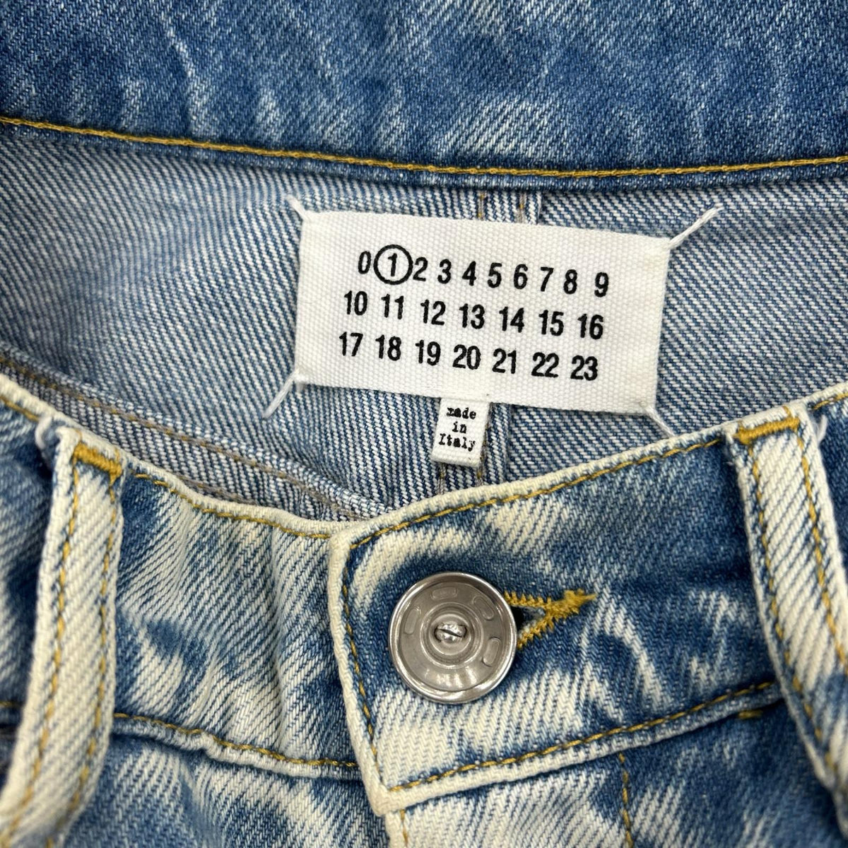 デニムパンツ スラッシュディテール (36) S51LA0051 S30513