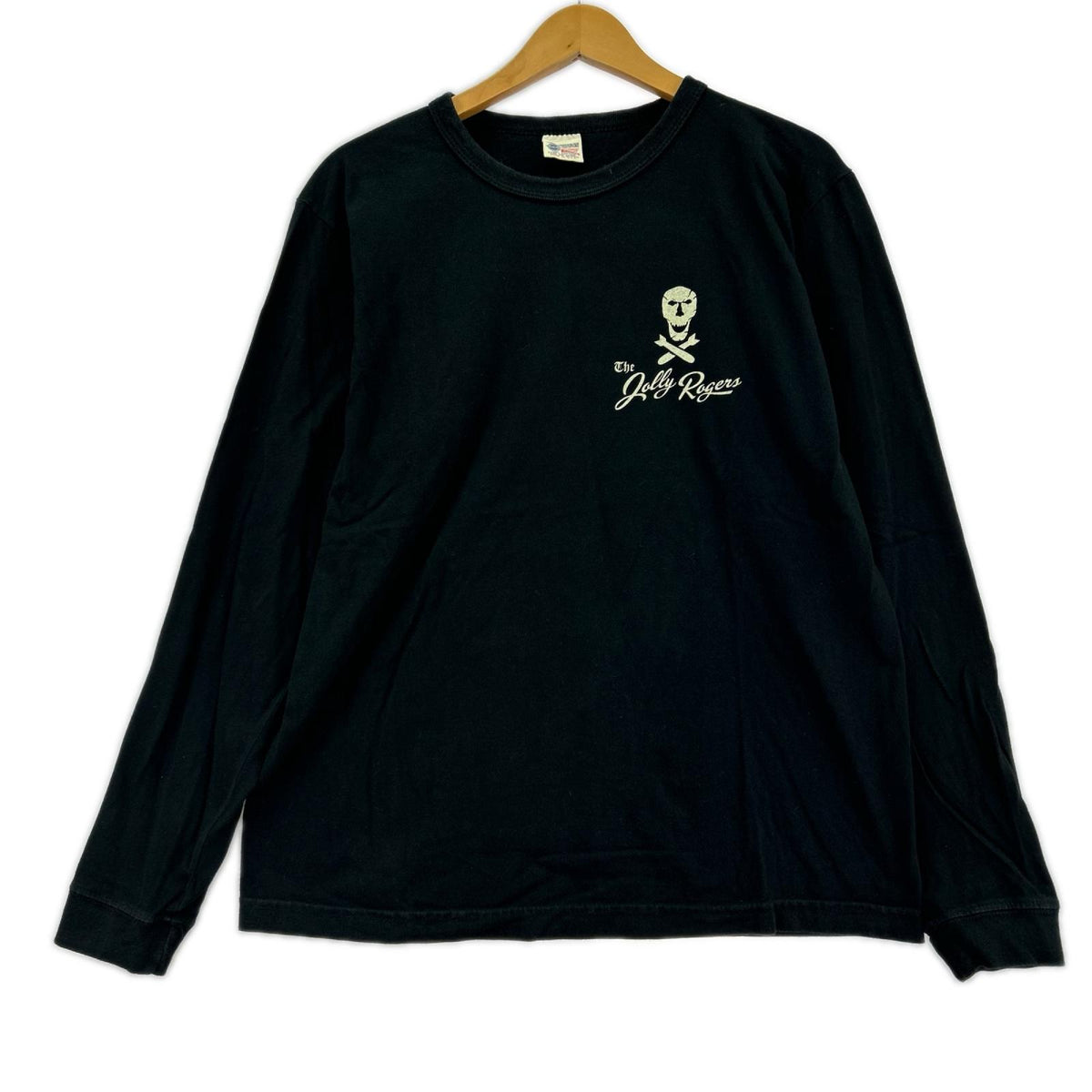 長袖Ｔシャツ 90th ｼﾞｮﾘｰﾛｼﾞｬｰ 黒 (M) M ブラック