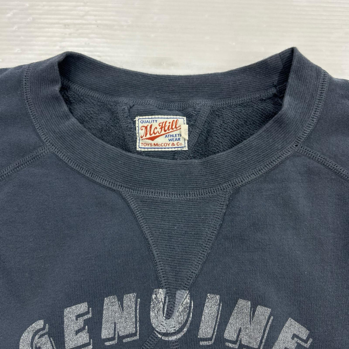 スウェット GARMENT DYEING SWEAT 裏ﾊﾟｲﾙ地 (40) 40 グレー