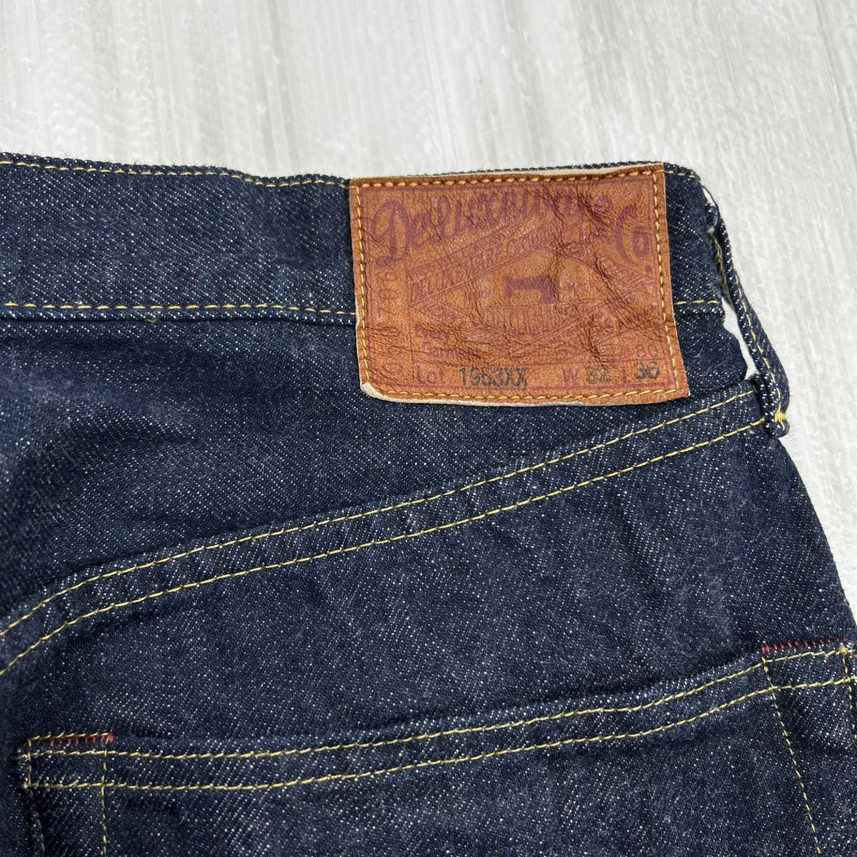 デニムパンツ Lot 1953XX ﾃﾞﾆﾑﾊﾟﾝﾂ W32(実寸31) 32 ネイビー