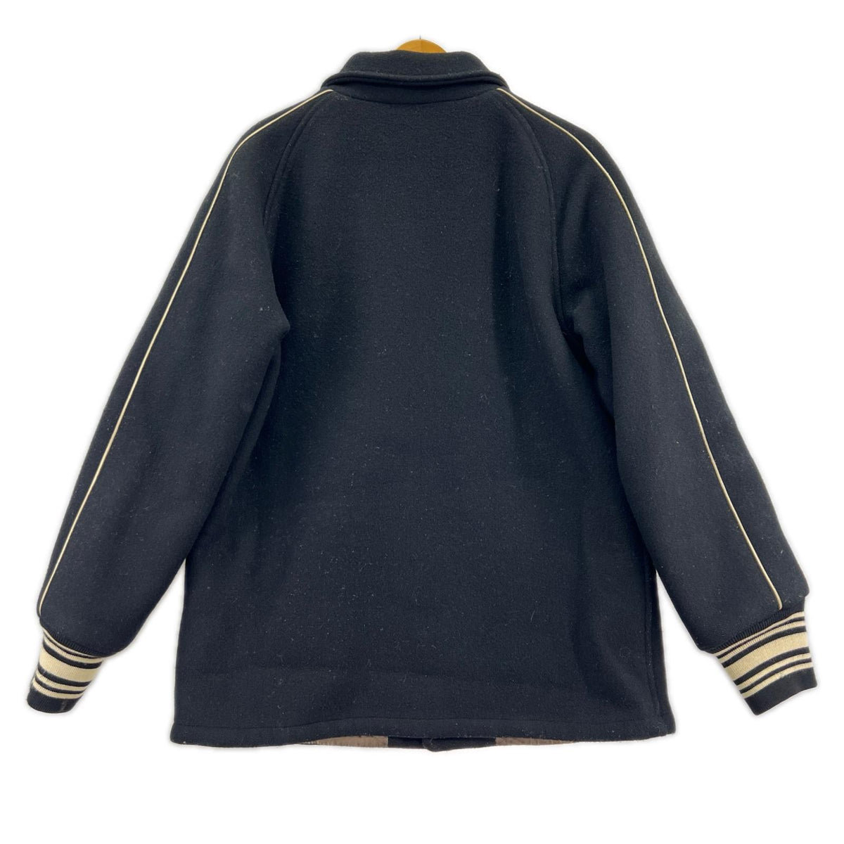 ジャケット MELTON WARMUP JACKET/ﾌﾞﾗｯｸ 38