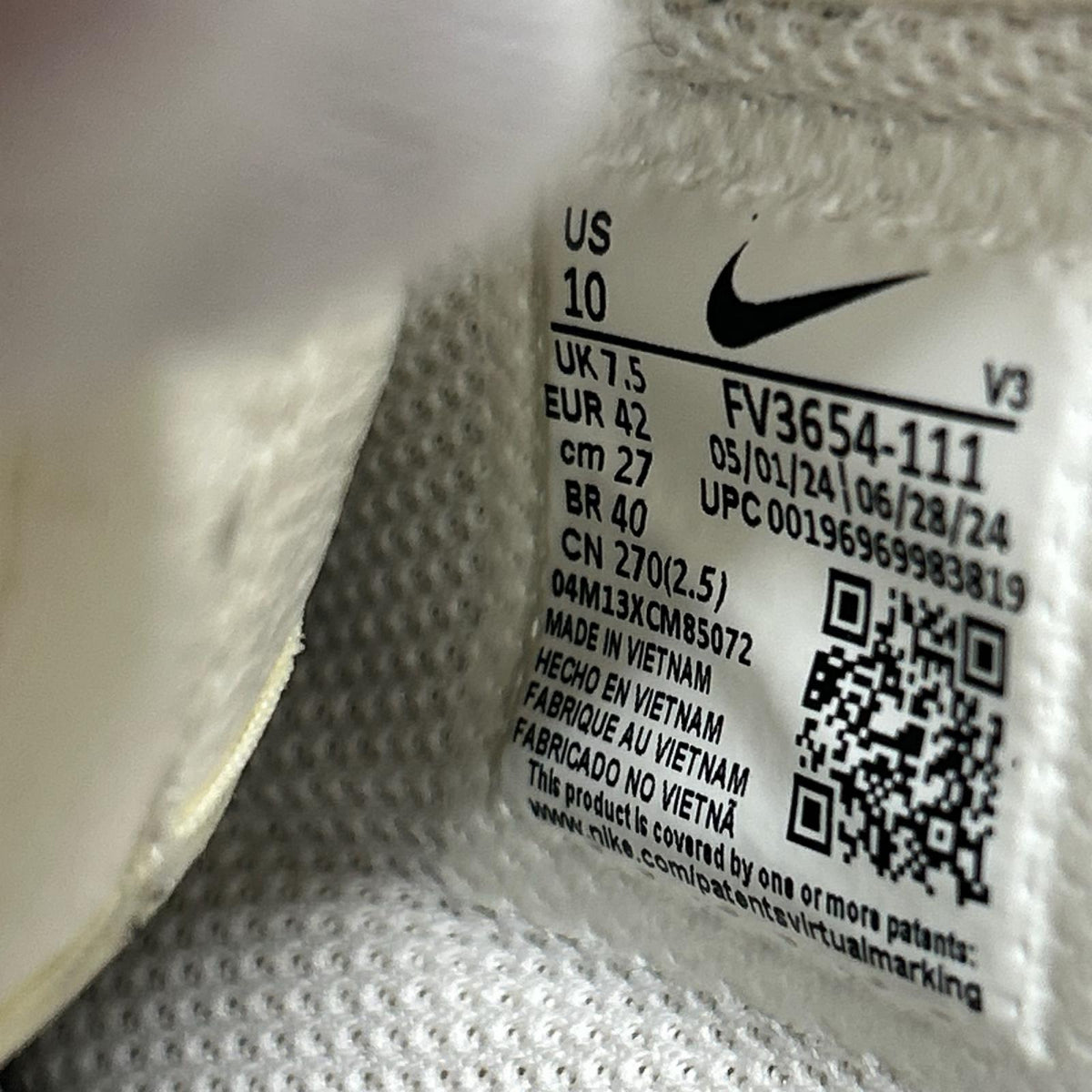 スニーカー AIR FORCE 1 白 27cm 27cm (US9 UK8 1/2 EU44) ホワイト