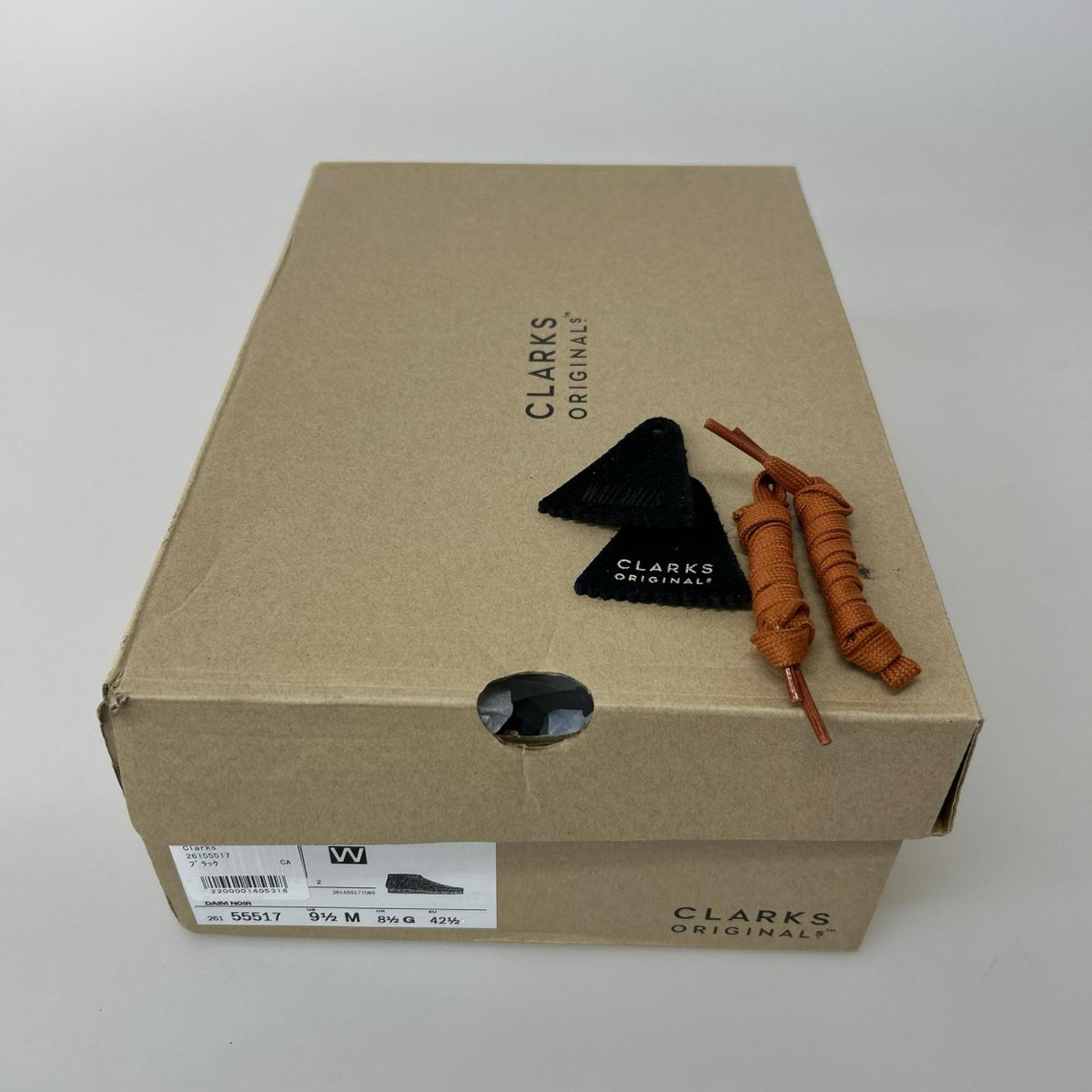 ブーツ 26155517 Wallabee Boot 黒 (9 1/2) ブラック