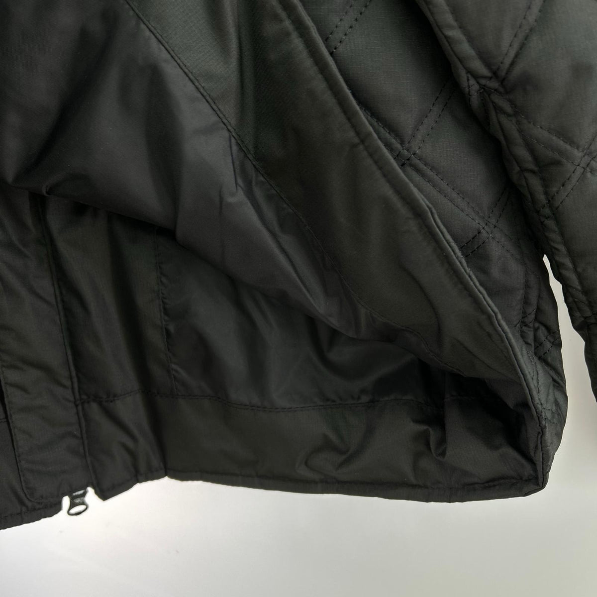 ブルゾン ｷﾙﾃｨﾝｸﾞ ﾌﾞﾗｯｸ（XL） ブラック