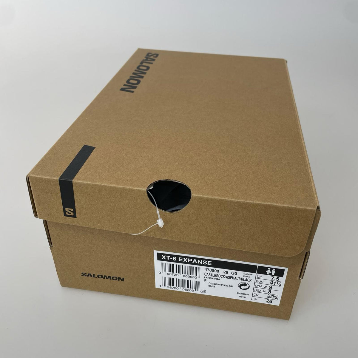 スニーカー XT-6 EXPANSE 26cm (US8 UK7 1/2 EU42) ブラック