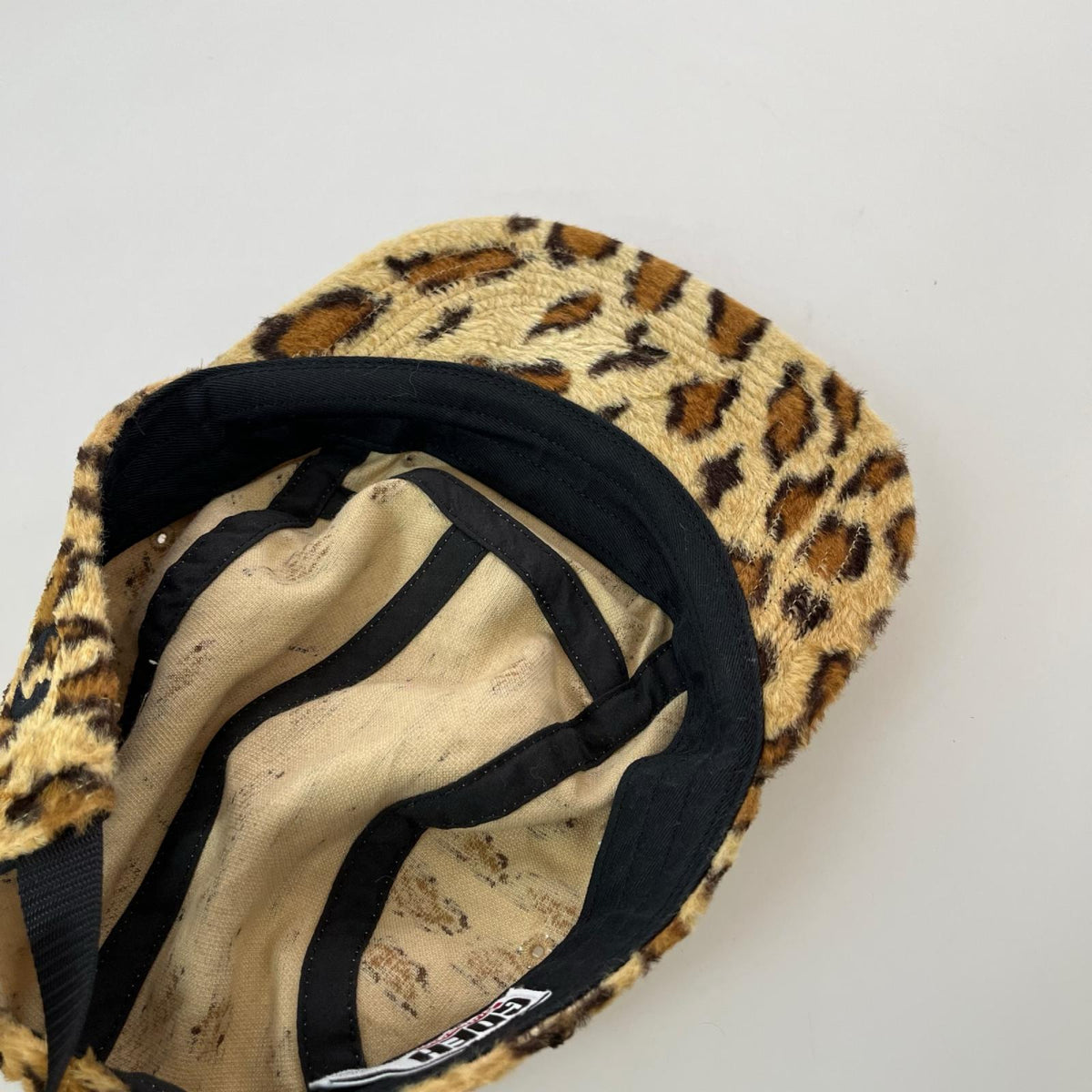 キャップ Supreme×GOODENOUGH 25SS Crushed Rayon Camp Cap LEOPARD