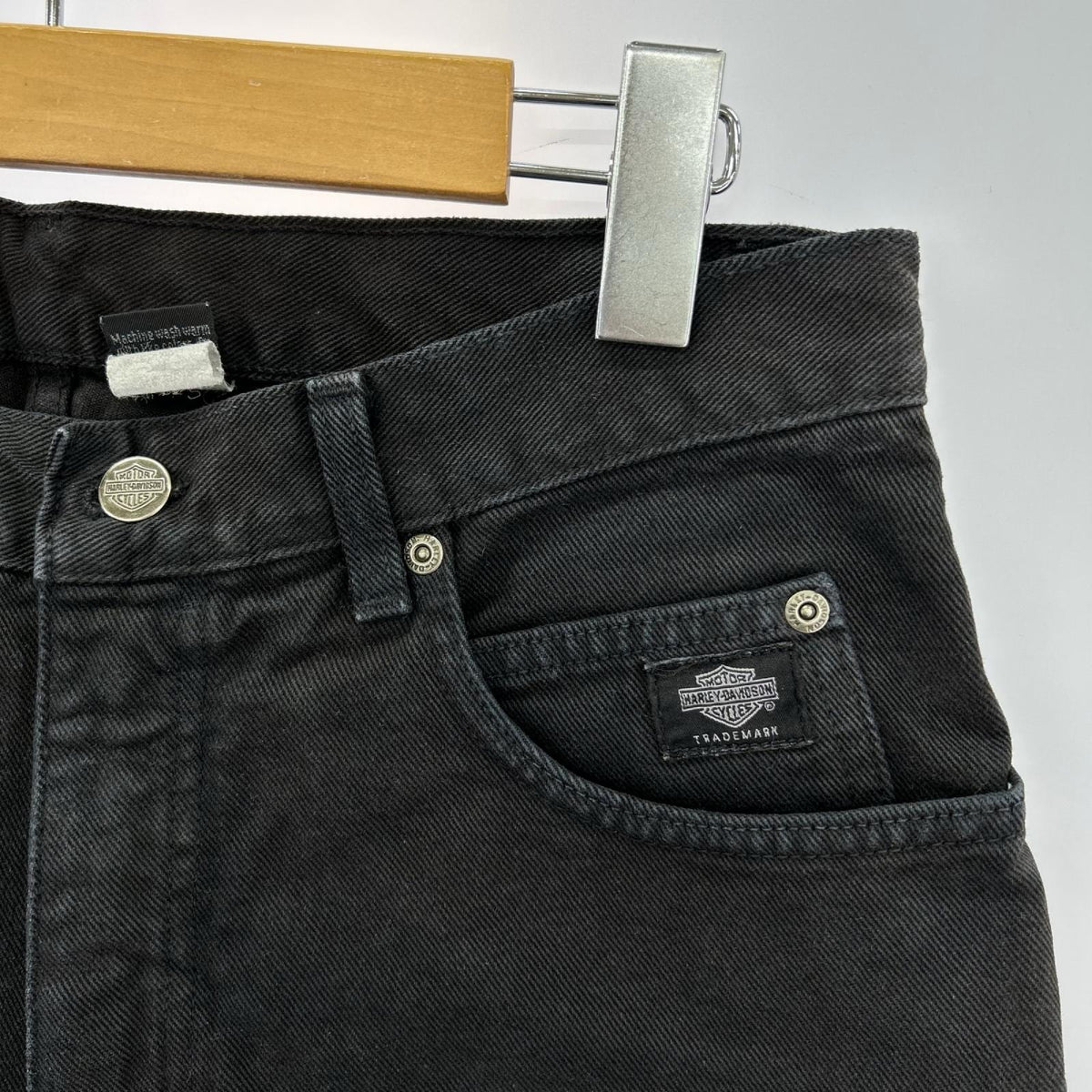 デニムパンツ USA製ORIGINAL TRADITIONAL FIT JEANS/ﾌﾞﾗｯｸ ブラック