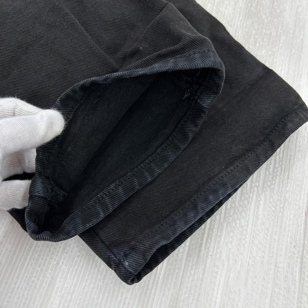 デニムパンツ USA製ORIGINAL TRADITIONAL FIT JEANS/ﾌﾞﾗｯｸ ブラック
