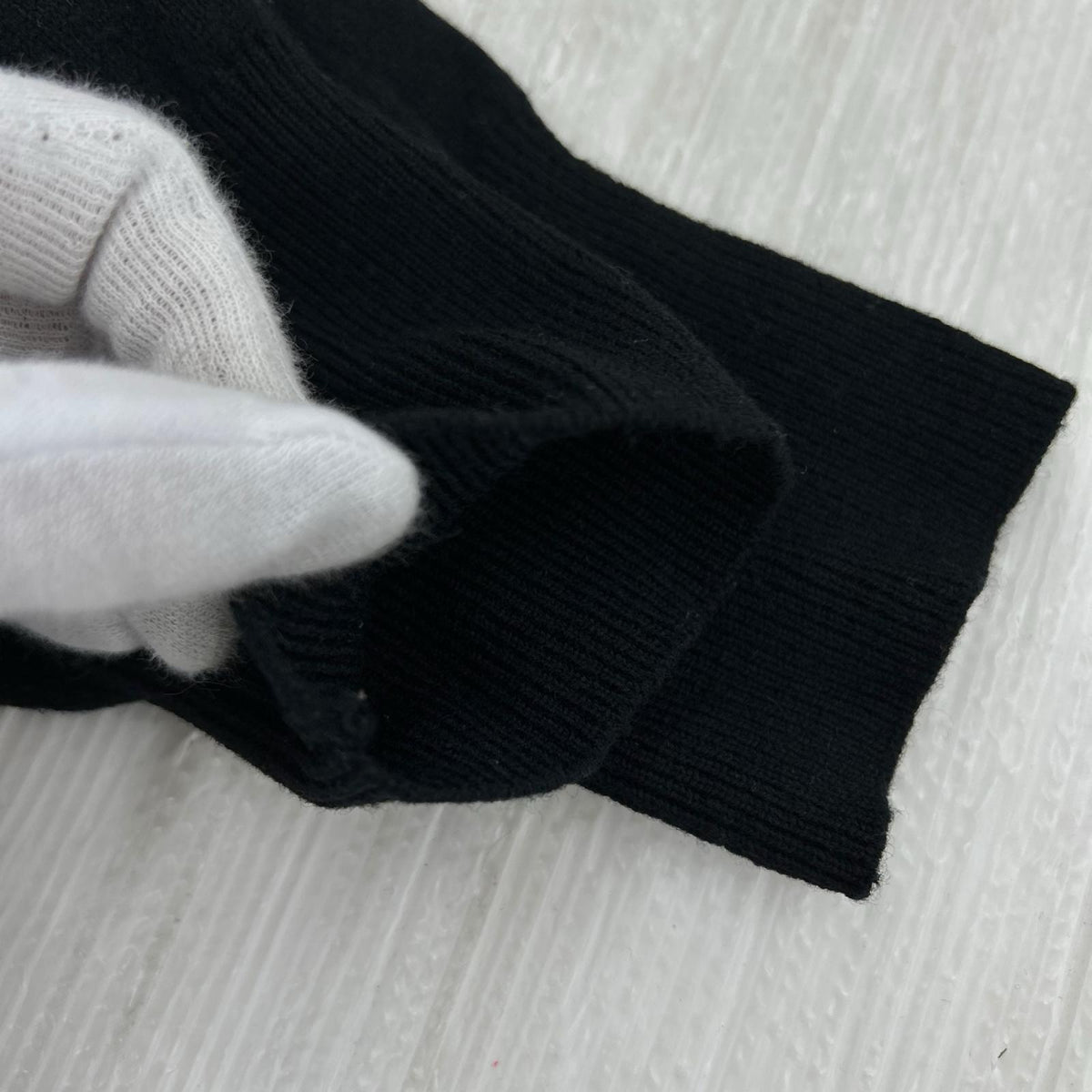 カーディガン Wool knit cardigan/ﾌﾞﾗｯｸ ブラック