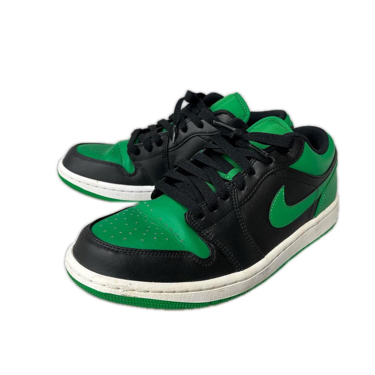スニーカー AIR JORDAN 1 LOW GREEN 25.0cm 25cm (US7 UK6 1/2 EU40)